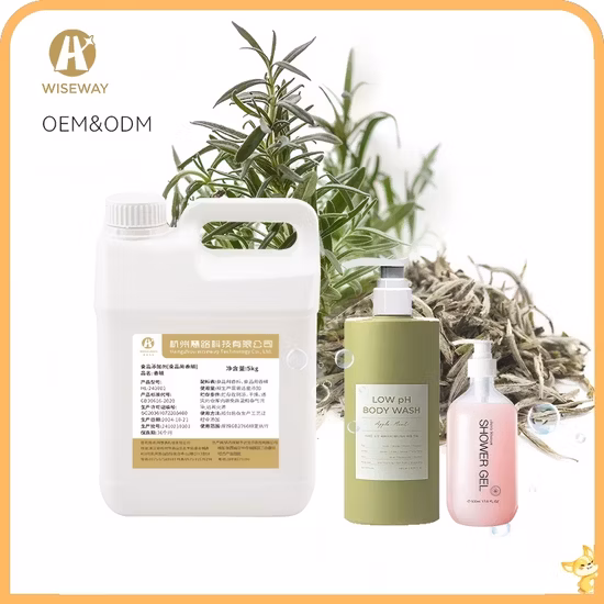 Parfum de vente chaude Roma senteurs huile parfumée pour shampooing et gel douche